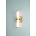 Eurofase 47123-014 Fayton 14" Matte Gold LED Outdoor Wall Light