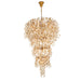 Eurofase 29062-010 Campobasso 76" Gold Chandelier