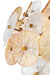 Eurofase 44572-013 Sue-Anne 29" Matte Gold Chandelier
