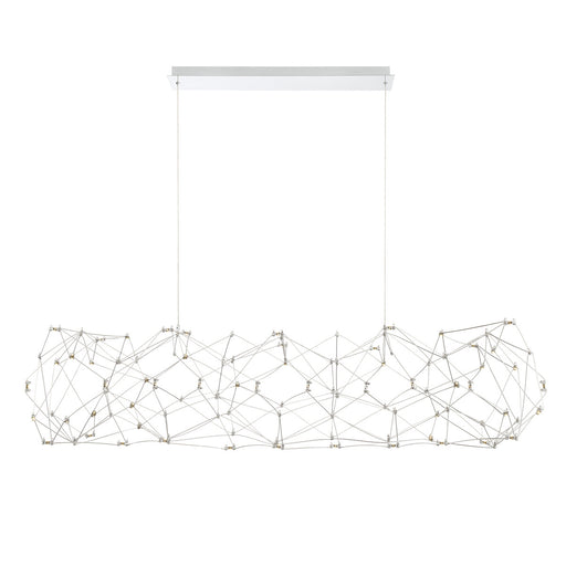 Eurofase 38036-019 Leonardelli 65" Chrome LED Chandelier