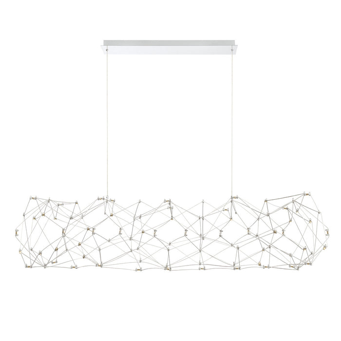 Eurofase 38036-019 Leonardelli 65" Chrome LED Chandelier