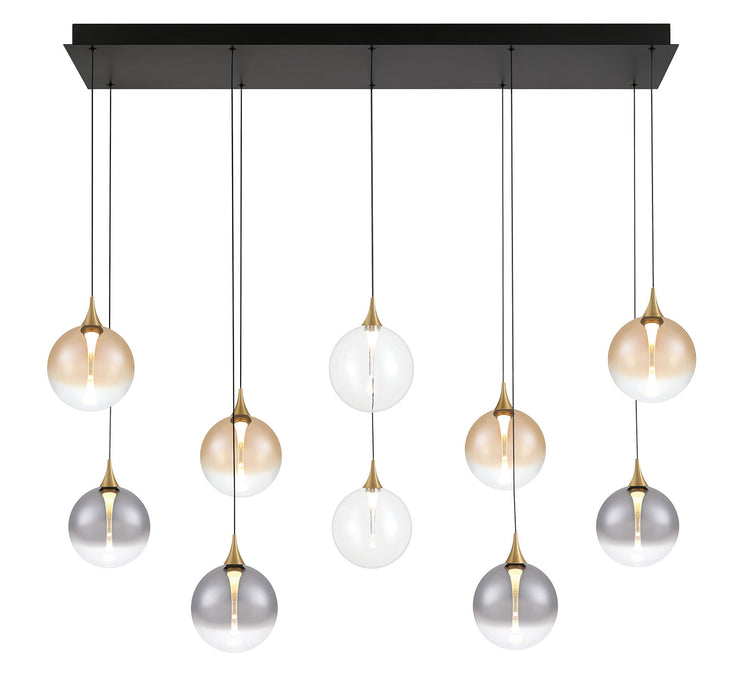 Eurofase 48932-046 Iissa 47" Gold LED Chandelier