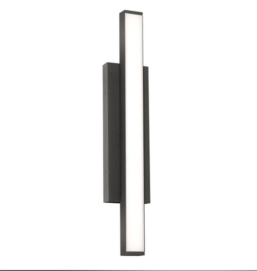 Modern wall-mounted light fixture on a white background