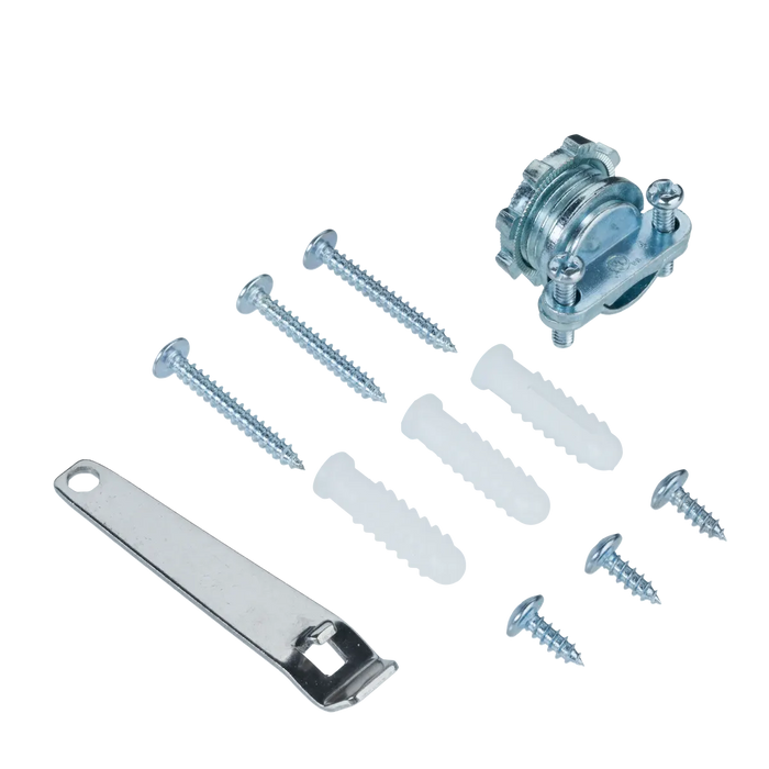 LED Under Cabinet Lighting American Lighting ATOM Low Profile Power Strip With Receptacles and USB-A/C Ports White American Lighting