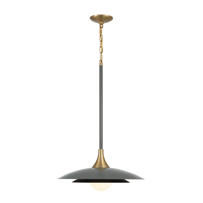 Eurofase 46441-034 Welsh 18" Matte Grey LED Pendant Light