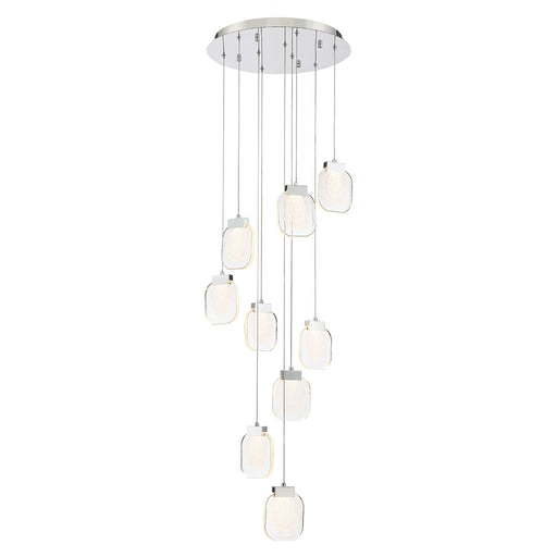 Eurofase 38043-027 Paget 20" Chrome LED Chandelier