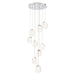 Eurofase 38043-027 Paget 20" Chrome LED Chandelier