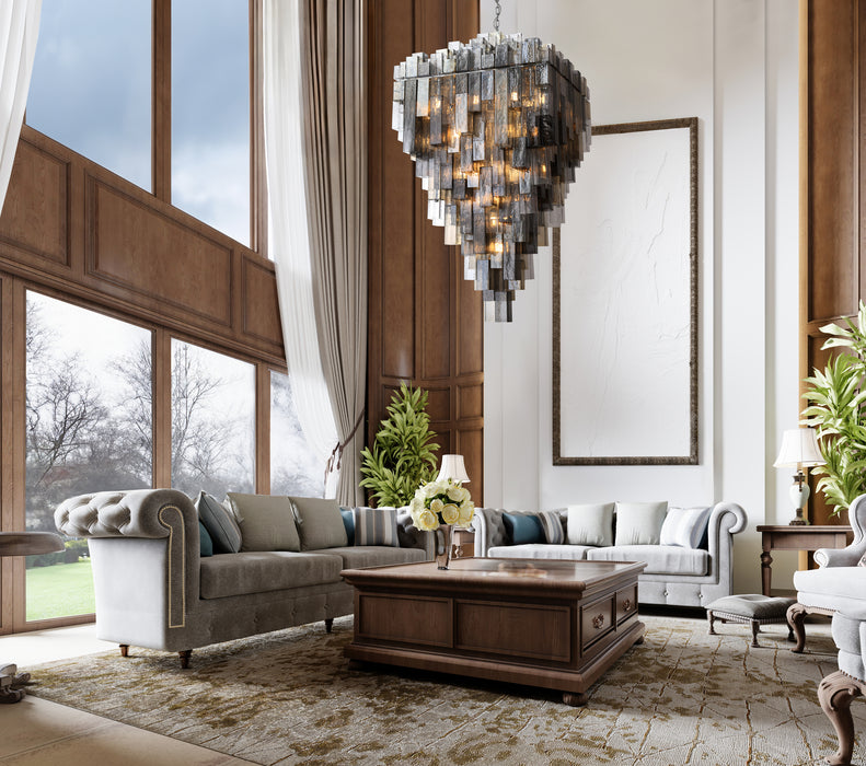 Eurofase 47913-011 Altesa 59" Chrome Chandelier