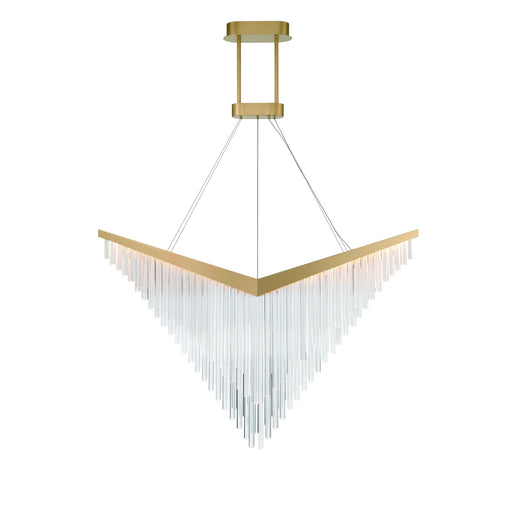 Eurofase 47188-013 Vivien 60" Matte Gold LED Chandelier