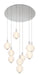 Eurofase 47191-020 Palmas 30" Polished Nickel LED Chandelier