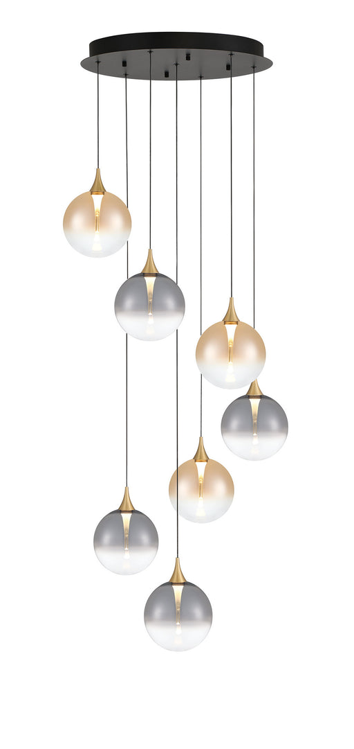 Eurofase 48928-045 Iissa 21" Gold LED Chandelier