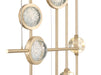 Eurofase 47255-012 Barletta 32" Anodized Gold LED Chandelier