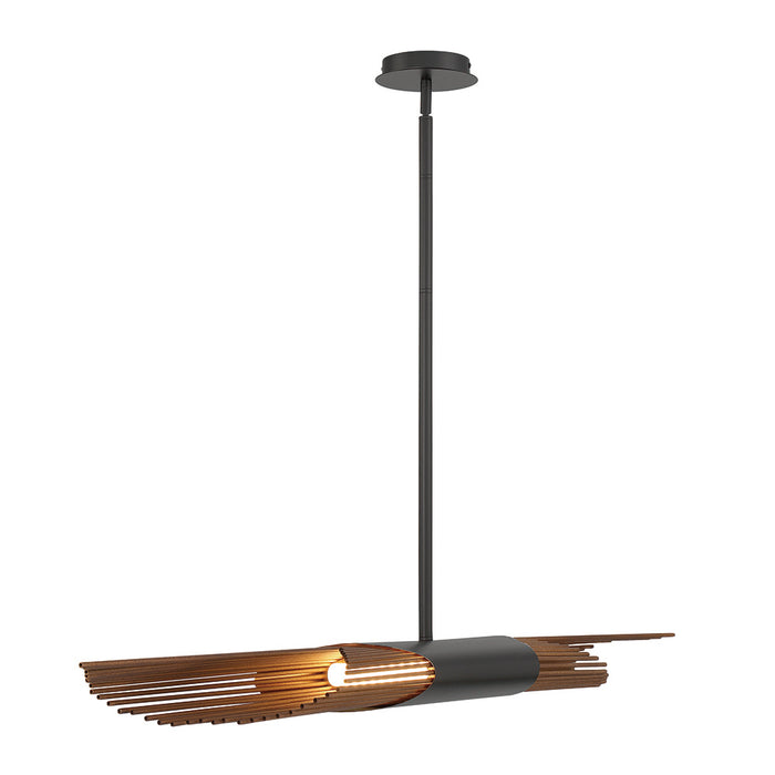Eurofase 43866-014 Umura 49" Matte Black LED Chandelier