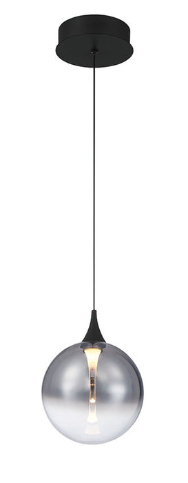Eurofase 50250-028 Iissa 6" Matte Black LED Pendant Light