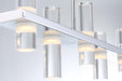 Eurofase 33723-013 Netto 42" Chrome LED Chandelier