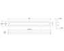 Eurofase 49807-011 Hiltic 36" Matte Black LED Outdoor Wall Light