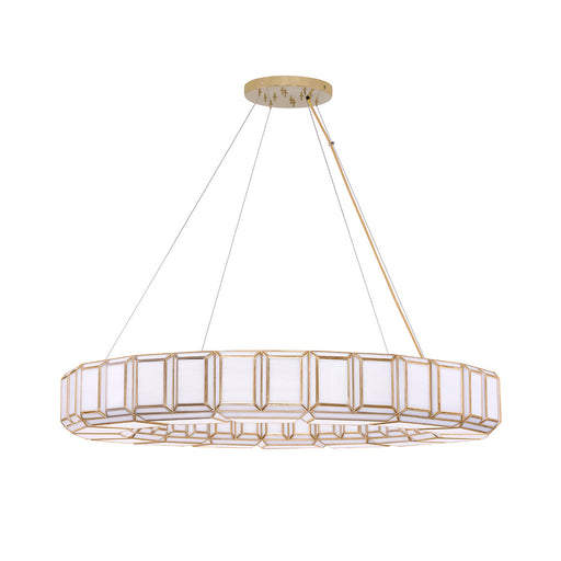 Eurofase 46470-010 Belmont 48" Antique Brass Chandelier