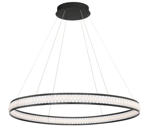 Eurofase 37092-016 Forster 47" Matte Black LED Chandelier