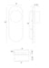 Eurofase 50273-041 Sternn 15" Marble White LED Outdoor Wall Light