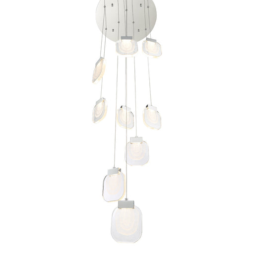 Eurofase 38043-027 Paget 20" Chrome LED Chandelier