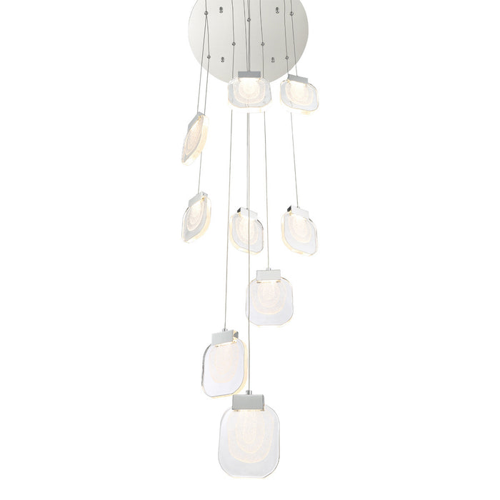 Eurofase 38043-027 Paget 20" Chrome LED Chandelier