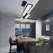 Eurofase 37062-019 Bayswater 46" Matte Black LED Chandelier