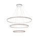 Eurofase 43900-039 Verdura 60" Matte Grey LED Chandelier