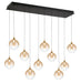 Eurofase 48932-035 Iissa 47" Gold LED Chandelier