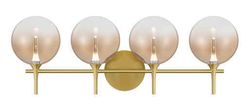 Eurofase 48916-035 Iissa 4-Light Gold LED Vanity Light