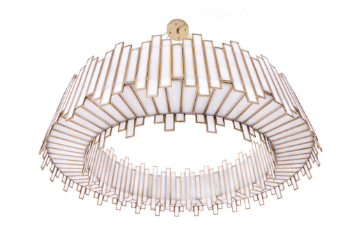 Eurofase 46470-010 Belmont 48" Antique Brass Chandelier