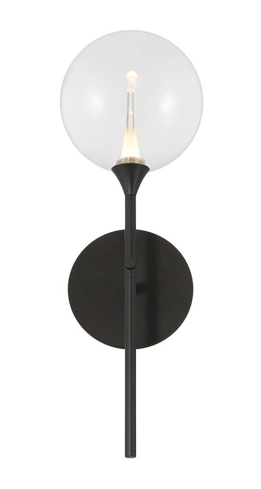 Eurofase 48912-013 Iissa 19" Matte Black LED Wall Sconce