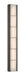 Eurofase 50179-015 Gibraltar 37" Sand Bronze LED Outdoor Wall Light