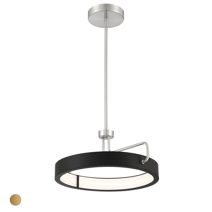 Eurofase 37083-020 Pemberton 18" Satin Nickel LED Pendant Light