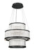 Eurofase 49351-026 Empra 35" Matte Black LED Chandelier