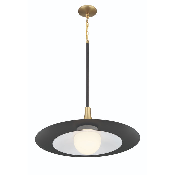 Eurofase 46785-046 Welsh 30" Matte Black LED Pendant Light