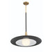 Eurofase 46785-046 Welsh 30" Matte Black LED Pendant Light