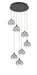 Eurofase 48930-024 Iissa 21" Gold-Black Mix LED Chandelier
