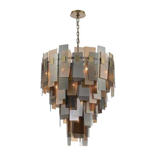 Eurofase 43876-013 Cocolina 42" Brushed Brass Chandelier