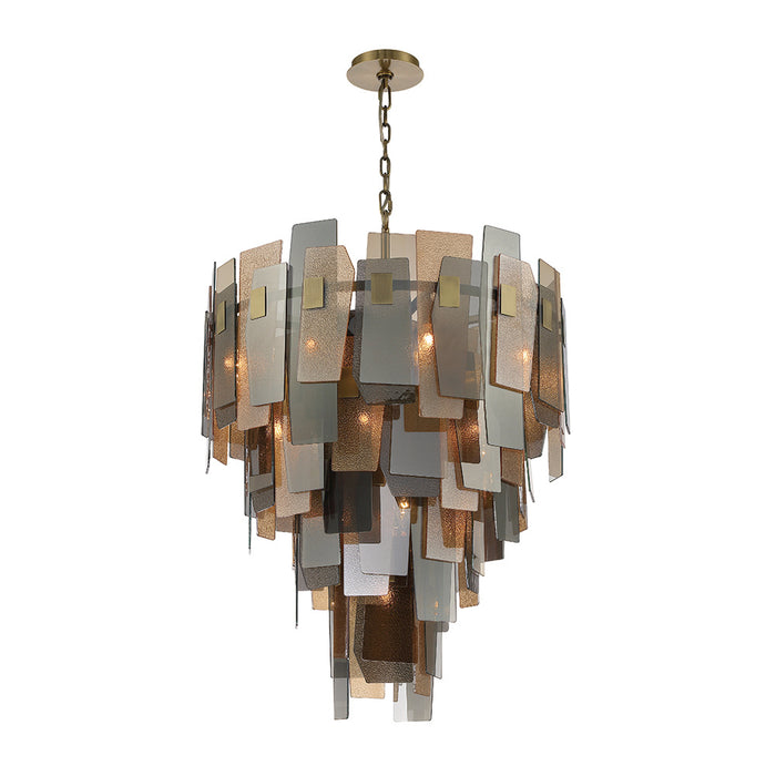 Eurofase 43876-013 Cocolina 42" Brushed Brass Chandelier
