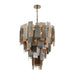 Eurofase 43876-013 Cocolina 42" Brushed Brass Chandelier