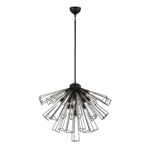 Eurofase 43863-013 Dendelio 30" Matte Black Chandelier