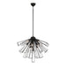 Eurofase 43863-013 Dendelio 30" Matte Black Chandelier