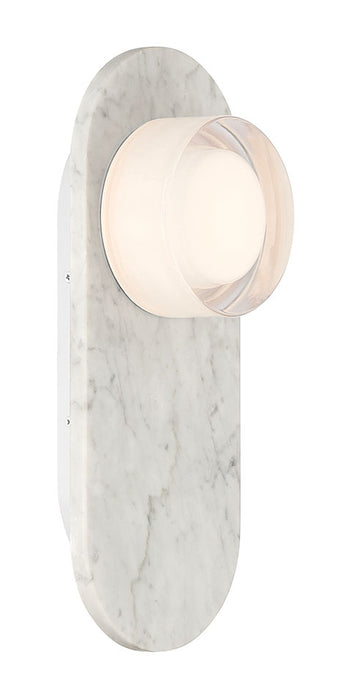 Eurofase 50273-041 Sternn 15" Marble White LED Outdoor Wall Light