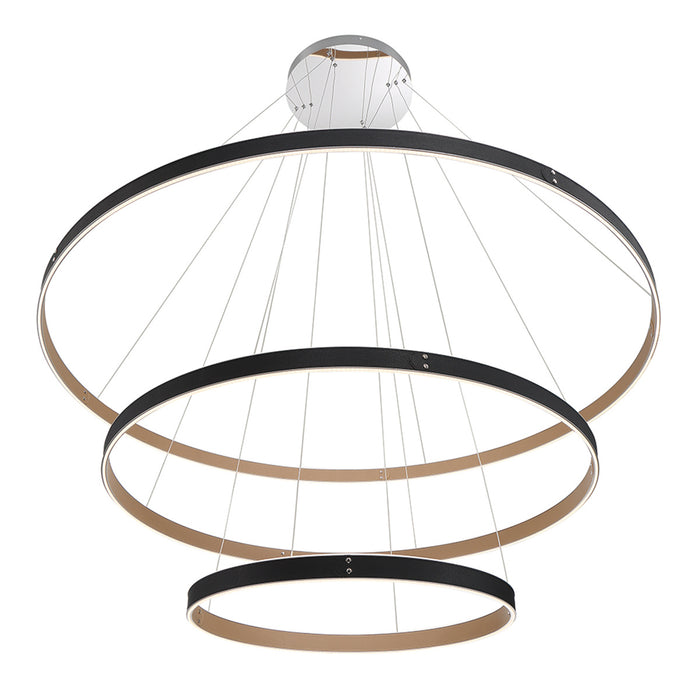 Eurofase 43900-015 Verdura 60" Matte Black LED Chandelier