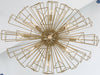 Eurofase 46762-023 Dendelio 30" Matte Gold Chandelier