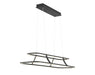 Eurofase 43877-010 Cadoux 44" Matte Black LED Chandelier