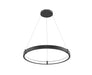 Eurofase 38134-012 Mucci 32" Matte Black LED Chandelier