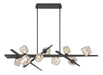 Eurofase 47236-028 Thorah 59" Matte Graphite LED Chandelier