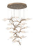 Eurofase 47227-019 Matera 34" Antique Gold LED Chandelier