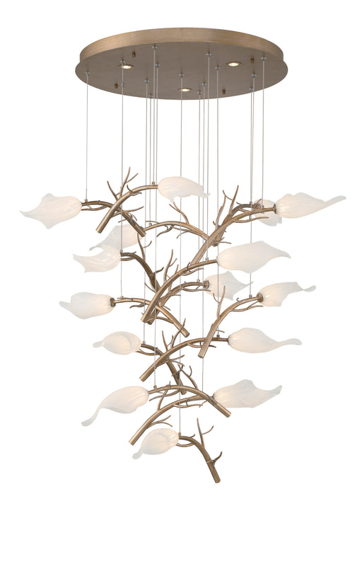 Eurofase 47227-019 Matera 34" Antique Gold LED Chandelier